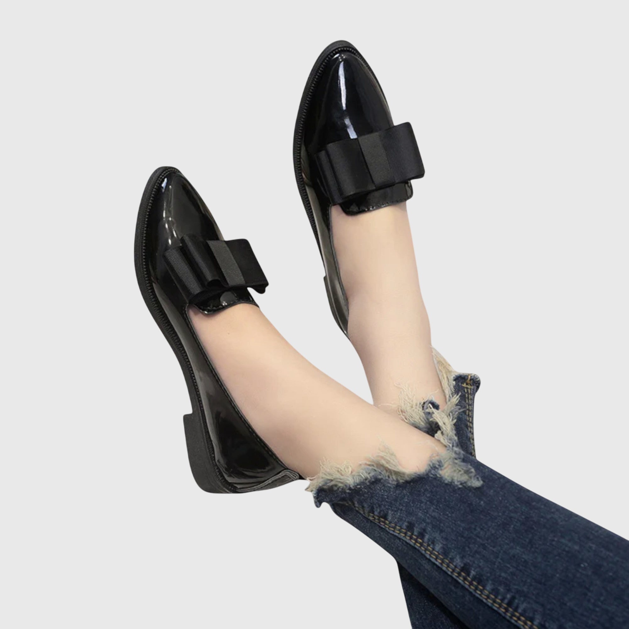 Round Toe Minimalist Slip-On Loafers for Women