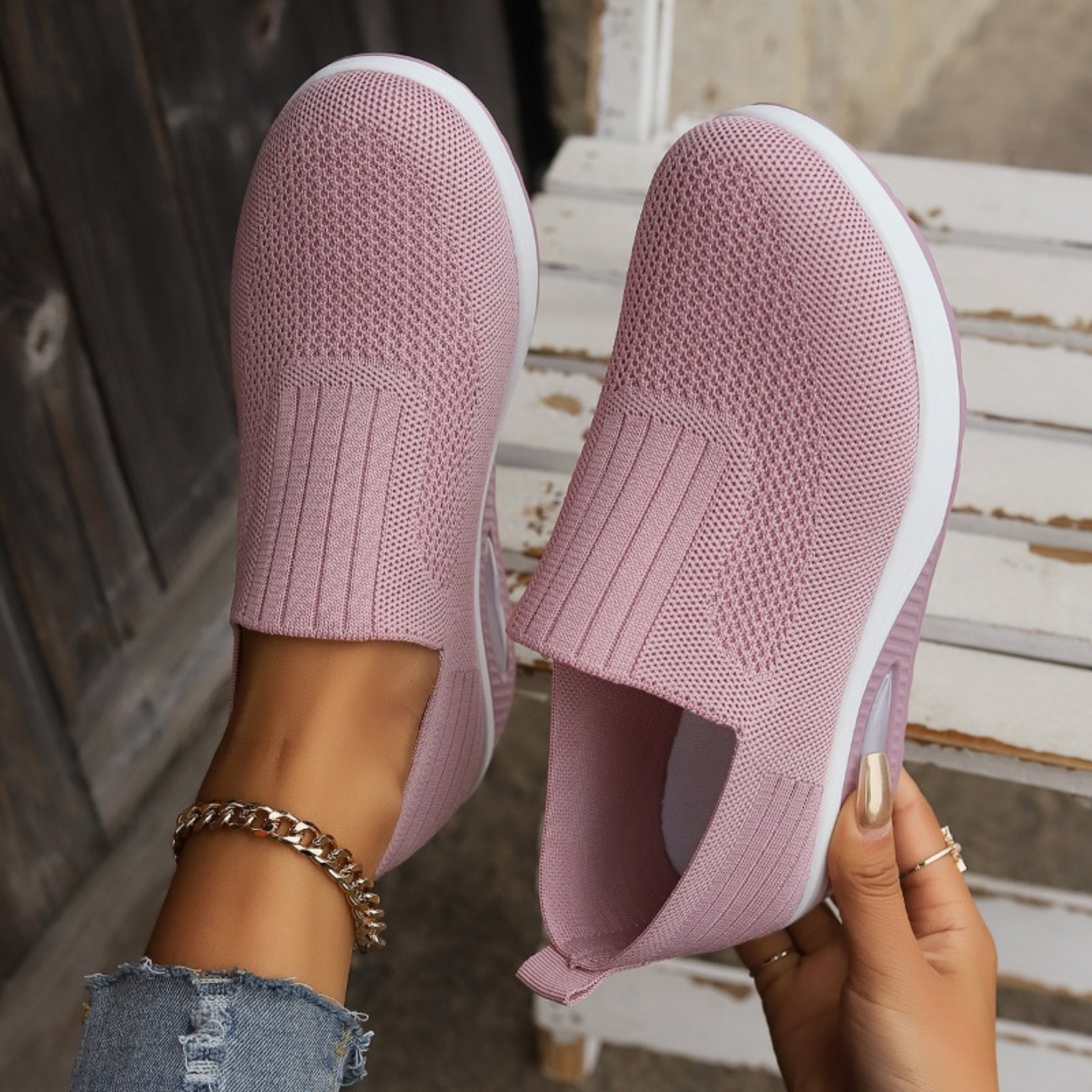 Women's Orthopedic Slip-On Sneakers