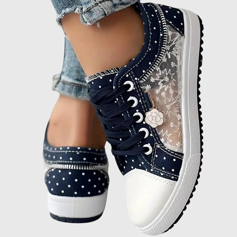 Cushioned Orthopedic Sneakers With Wider Toe Box