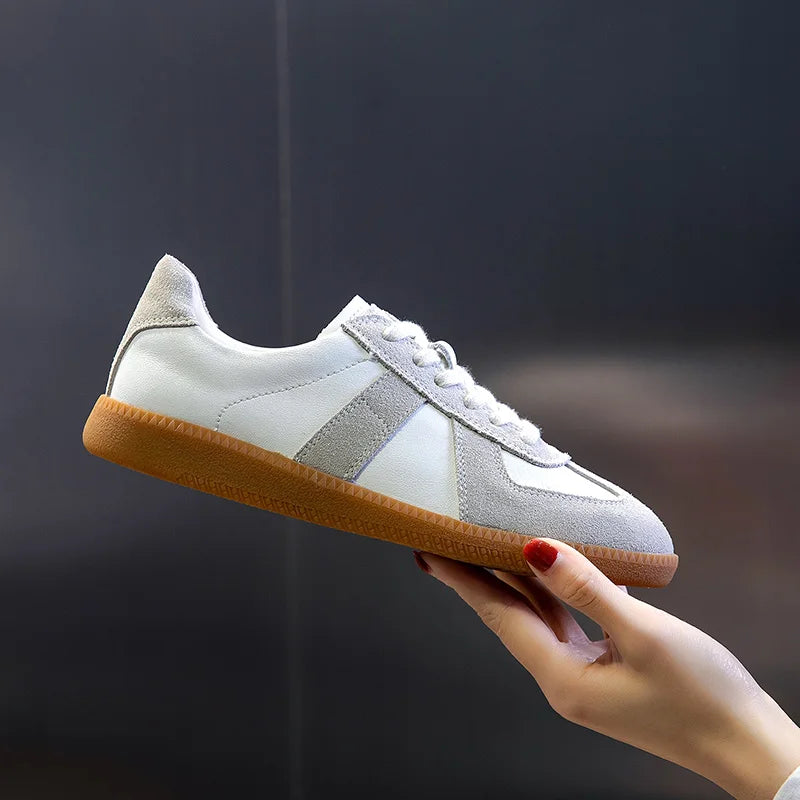 Genuine Leather Sneakers