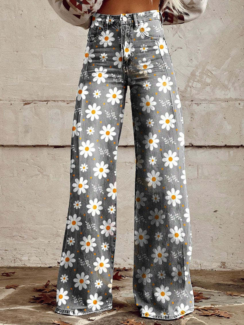 Women's Long Fit Baggy Jeans