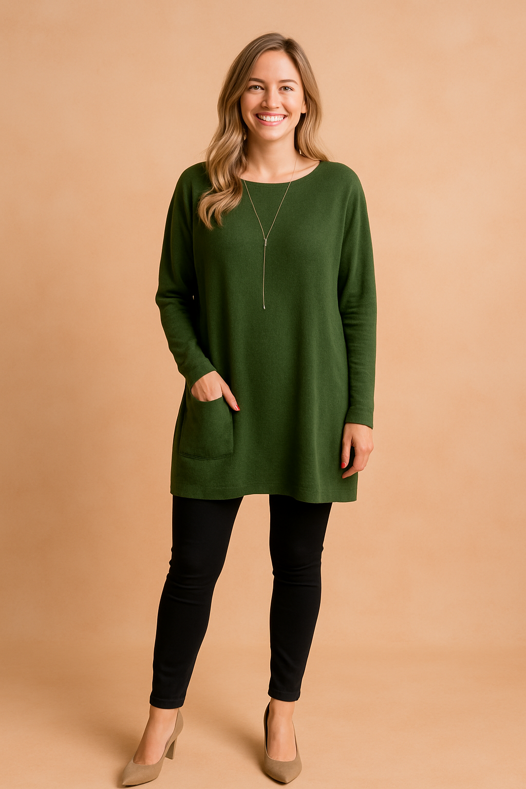 Adele Oversized Pocket Sweater