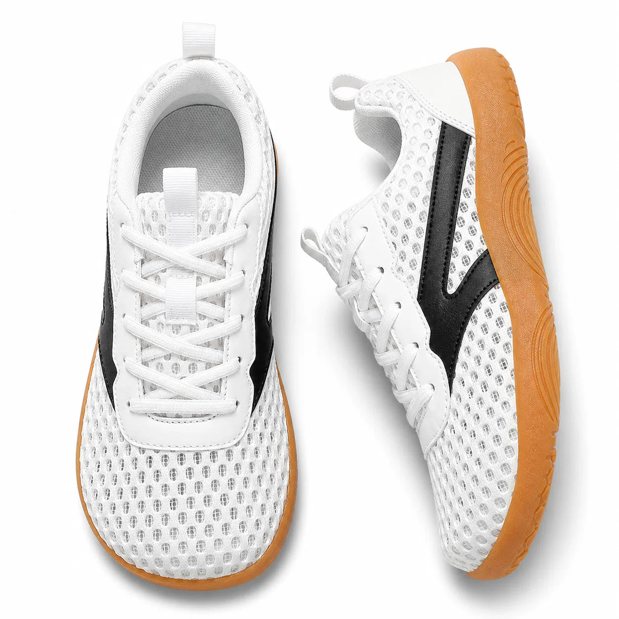 Unisex Wide Toe Box Barefoot Walking Trainers | Non-Slip Breathable