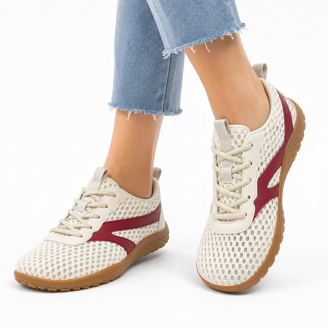 Unisex Wide Toe Box Barefoot Walking Trainers | Non-Slip Breathable