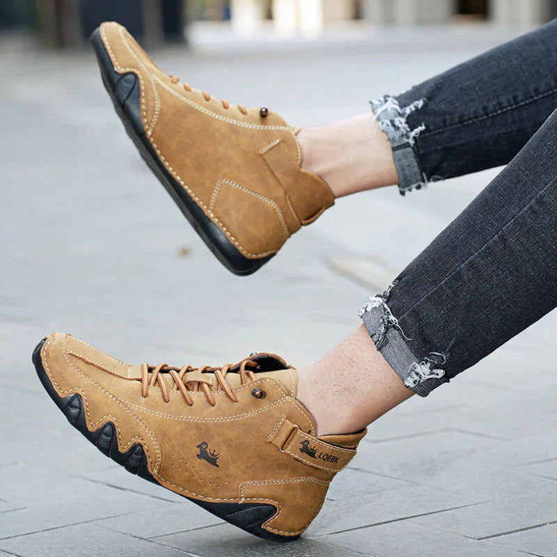 Men's Leather Barefoot Shoes