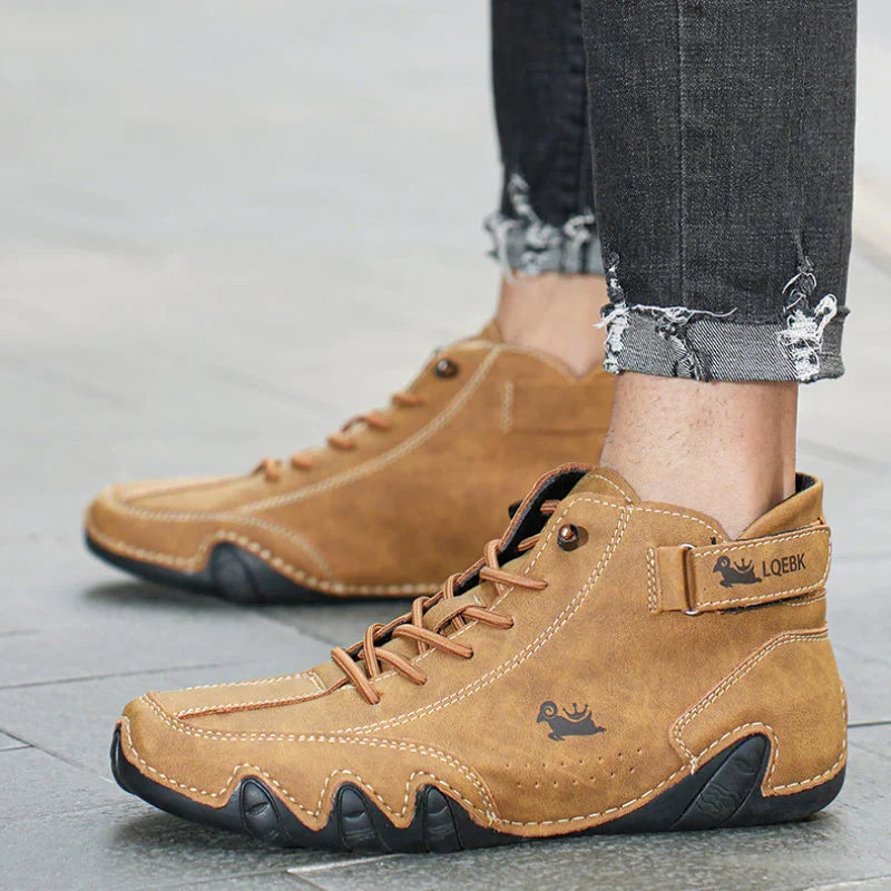 Men's Leather Barefoot Shoes