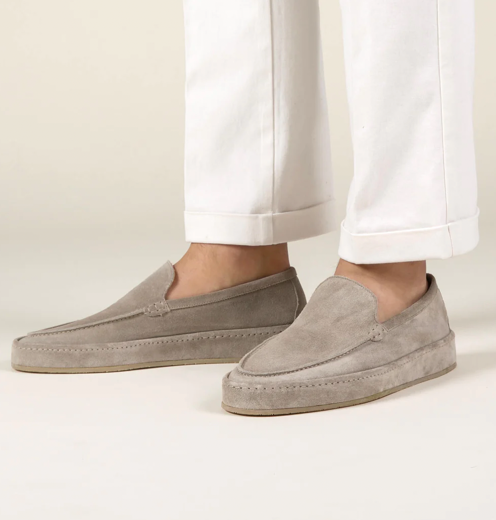 Men's Slip-On Loafers Cushioned Sole Smart Casual