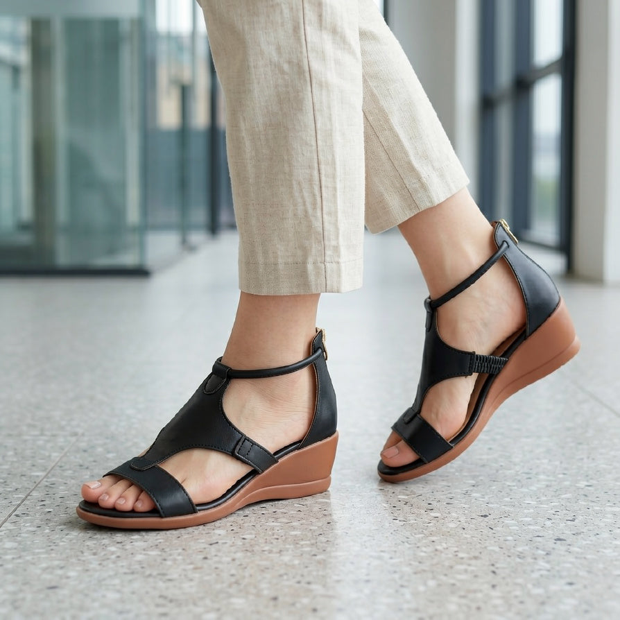 Women's Orthopaedic Leather Breathable Sandals