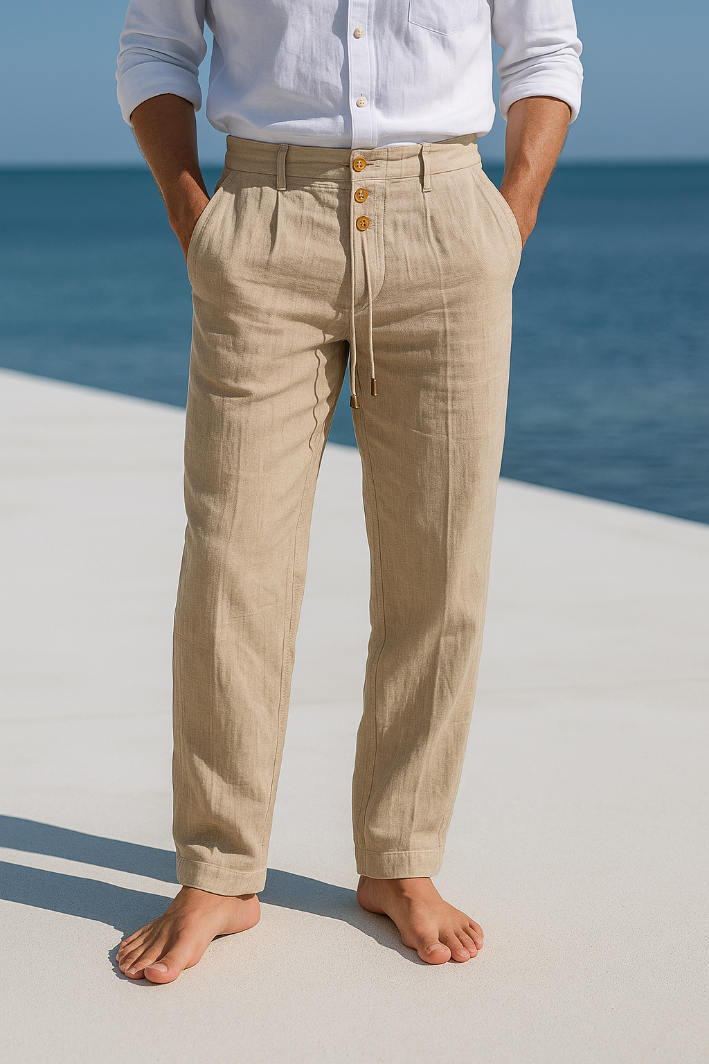 Men's Breathable Linen Summer Pants