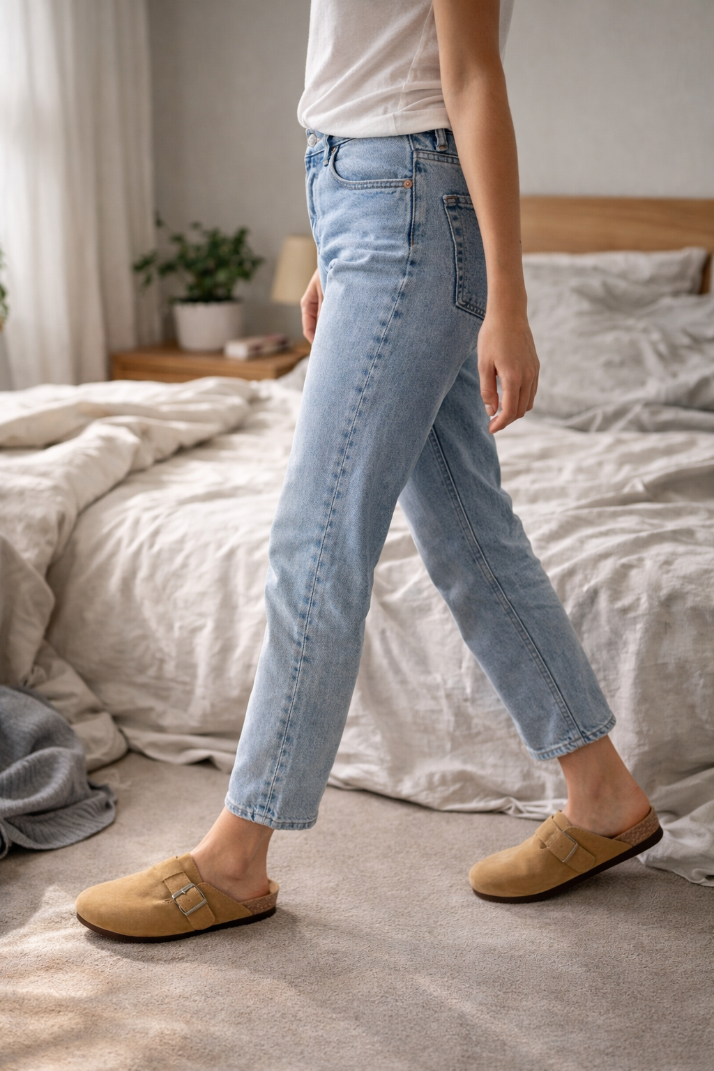Buckle Clog Mules