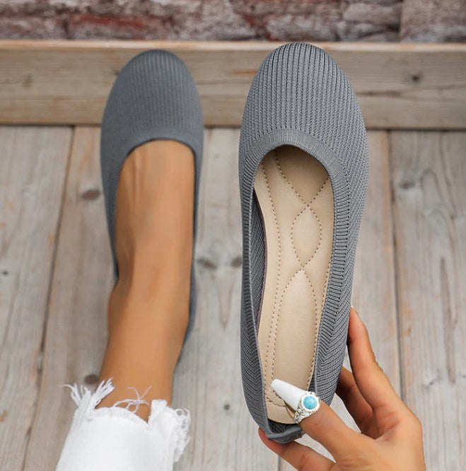 Orthopedic Mesh Upper Ballet Flat