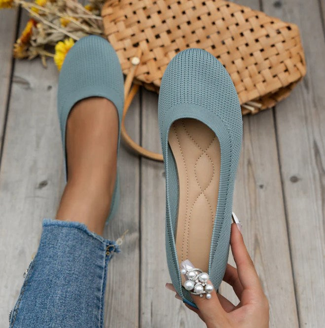 Orthopedic Mesh Upper Ballet Flat