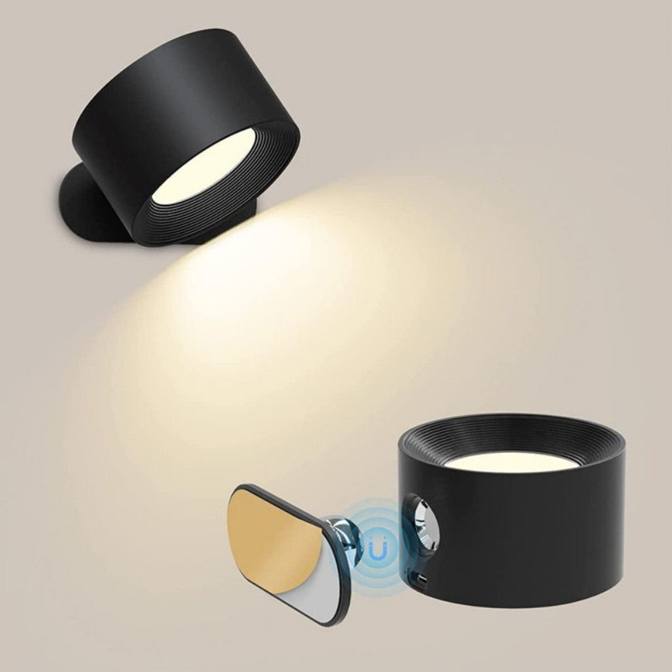 Rechargeable Wireless Wall Lamp With 360° Rotation