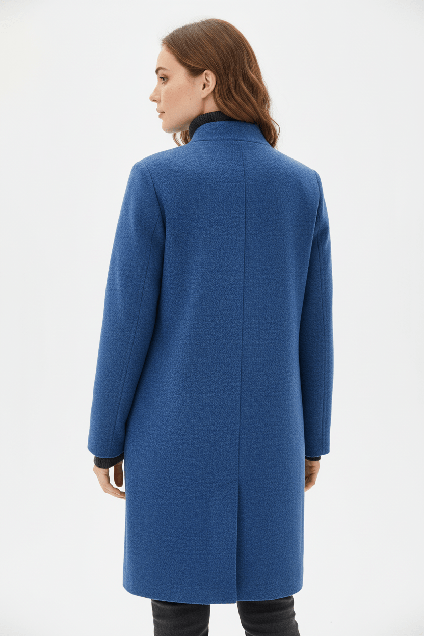 Charlotte Davies Wool-Blend Tailored Overcoat