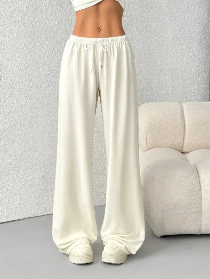 Sofia Wide-Leg Jogging Pants