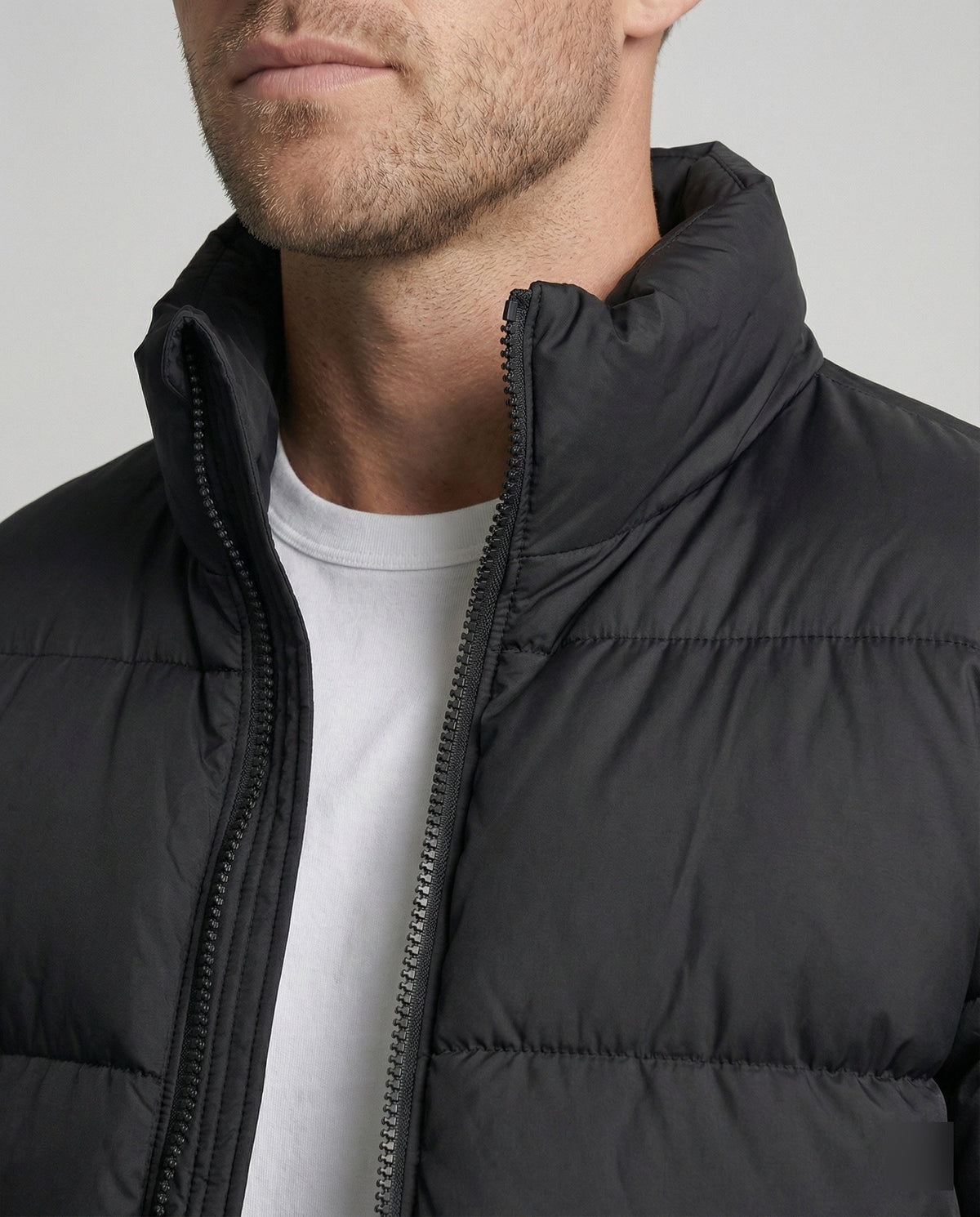 Men's Hooded Puffer Jacket