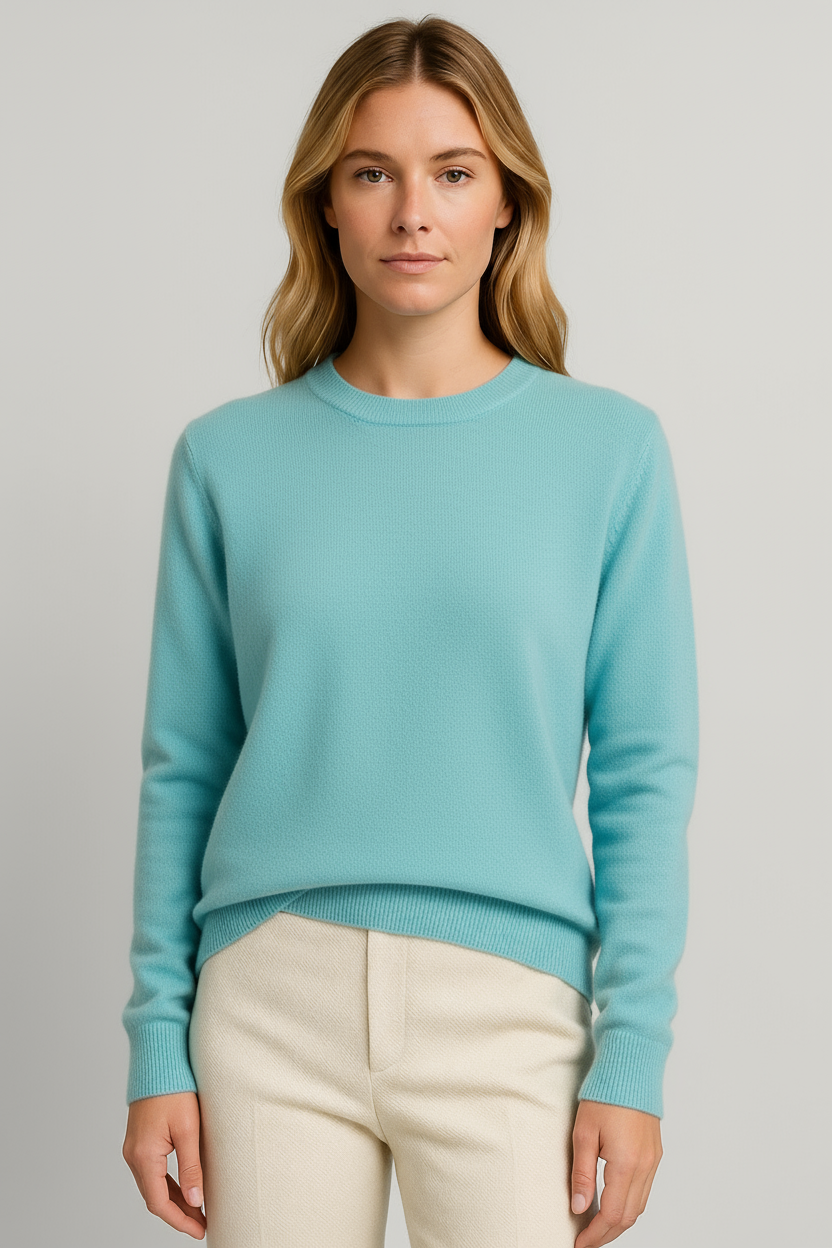 Freya Harper Classic Crewneck Knit Sweater