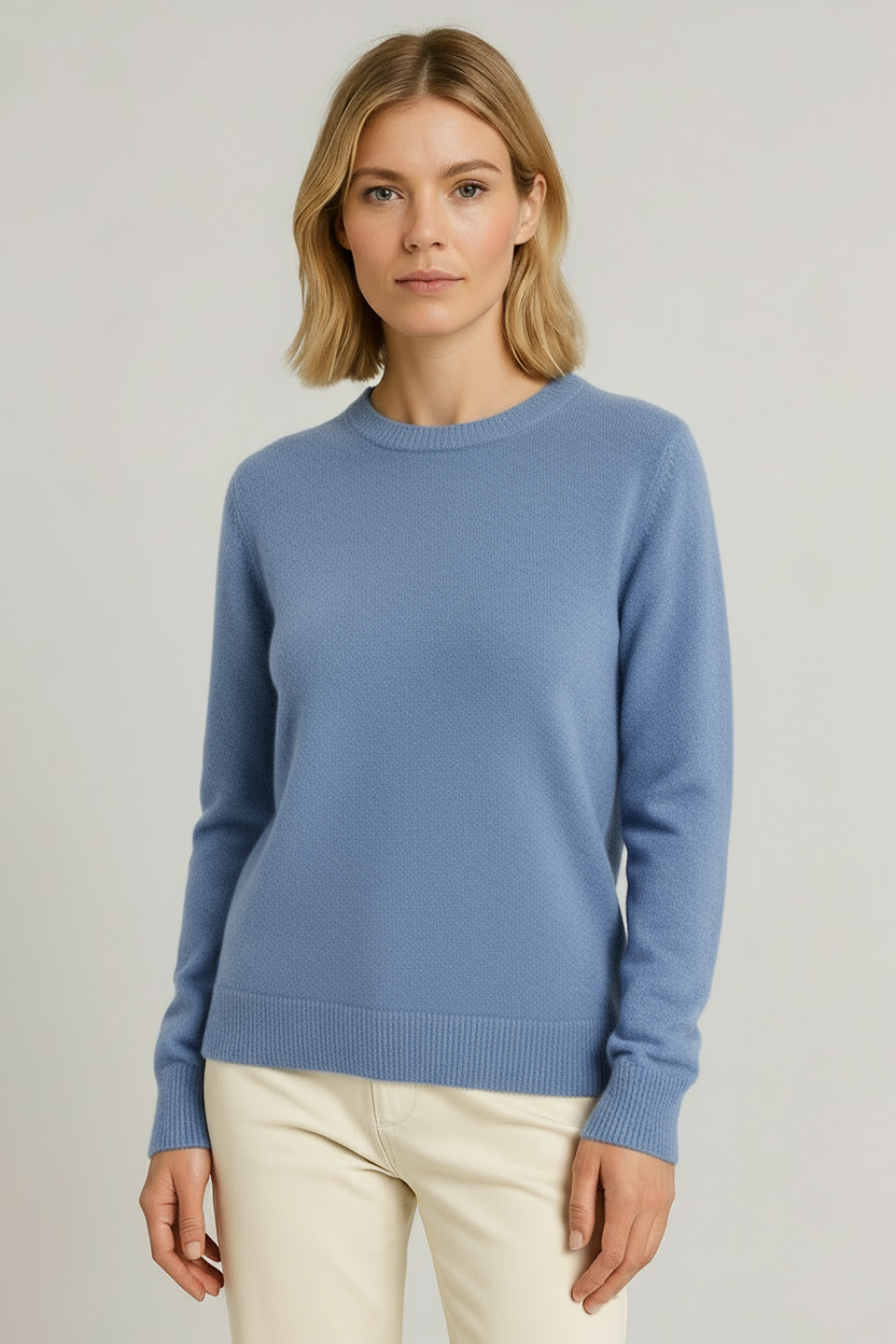 Freya Harper Classic Crewneck Knit Sweater