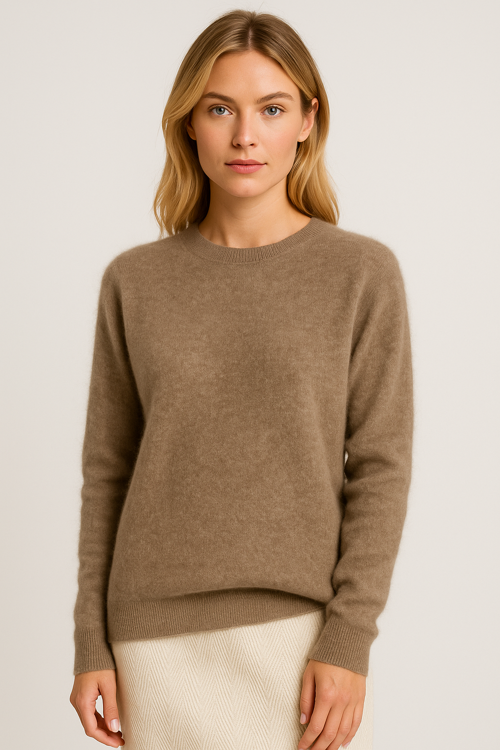 Freya Harper Classic Crewneck Knit Sweater