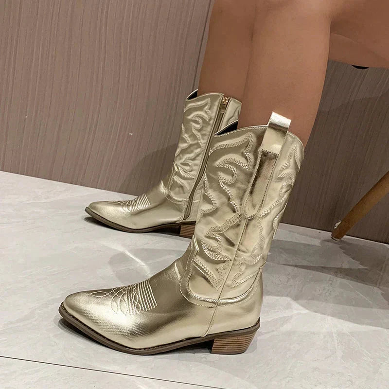 Elegant Western Cowboy Boots