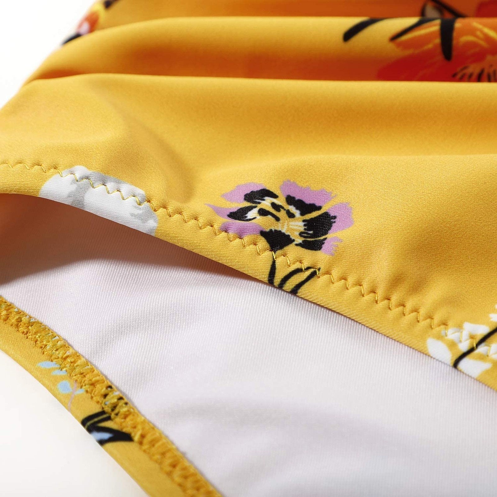Belle High-Waisted Bikini Set with Mix-and-Match Colors