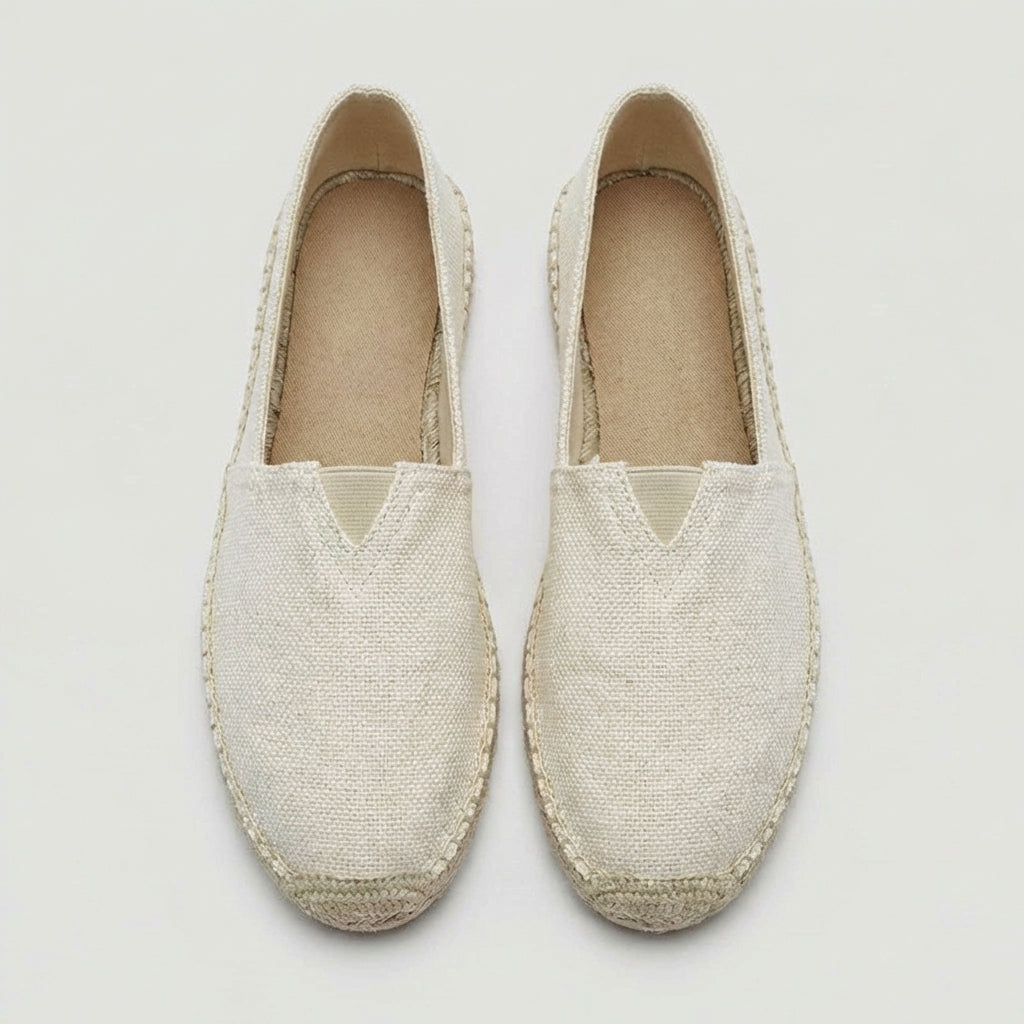 Brookshire Linen Espadrille Loafers for Men