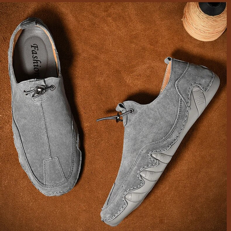 Men's Slip-On Leather Loafers