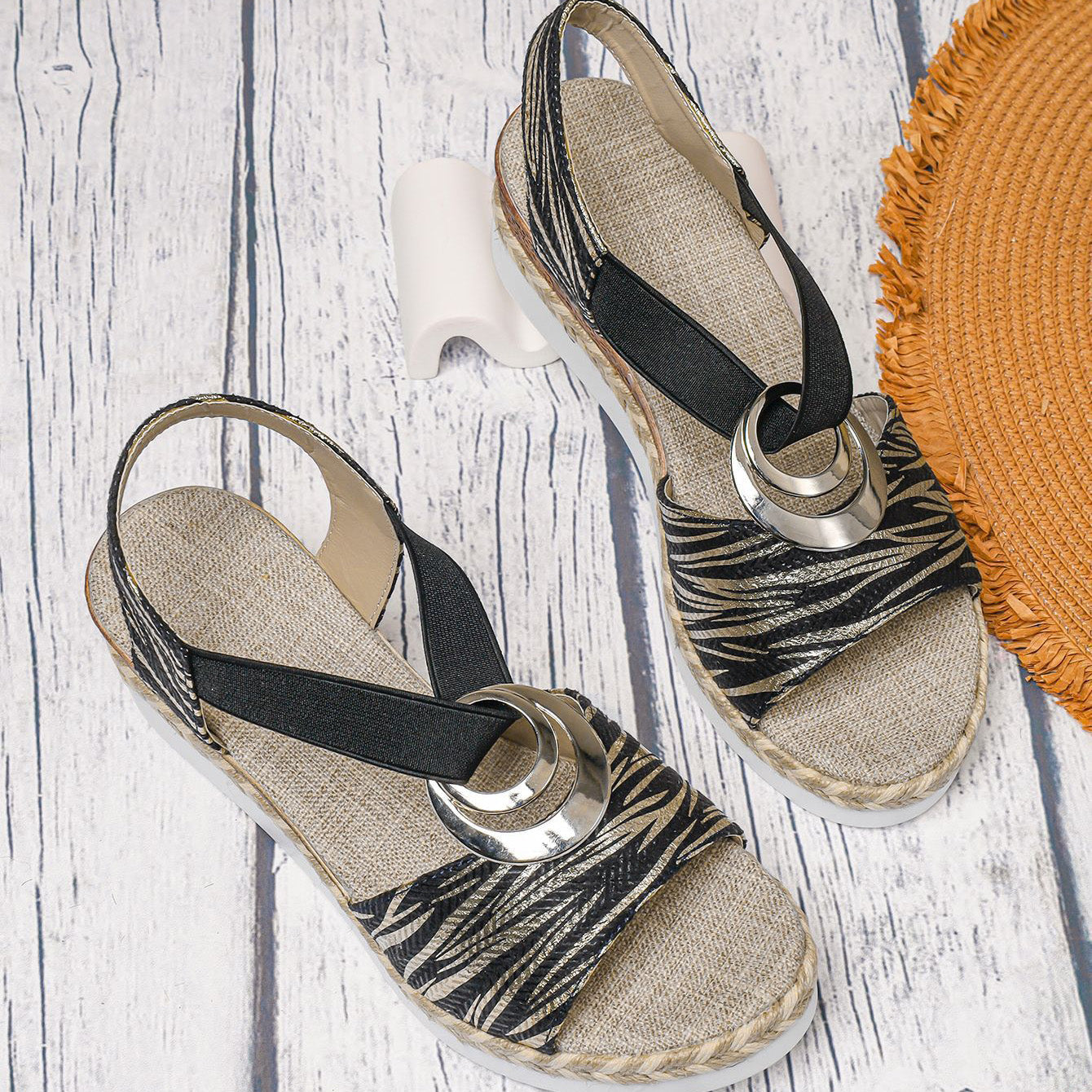 Women's Orthopedic Arch Support Wedge Sandals