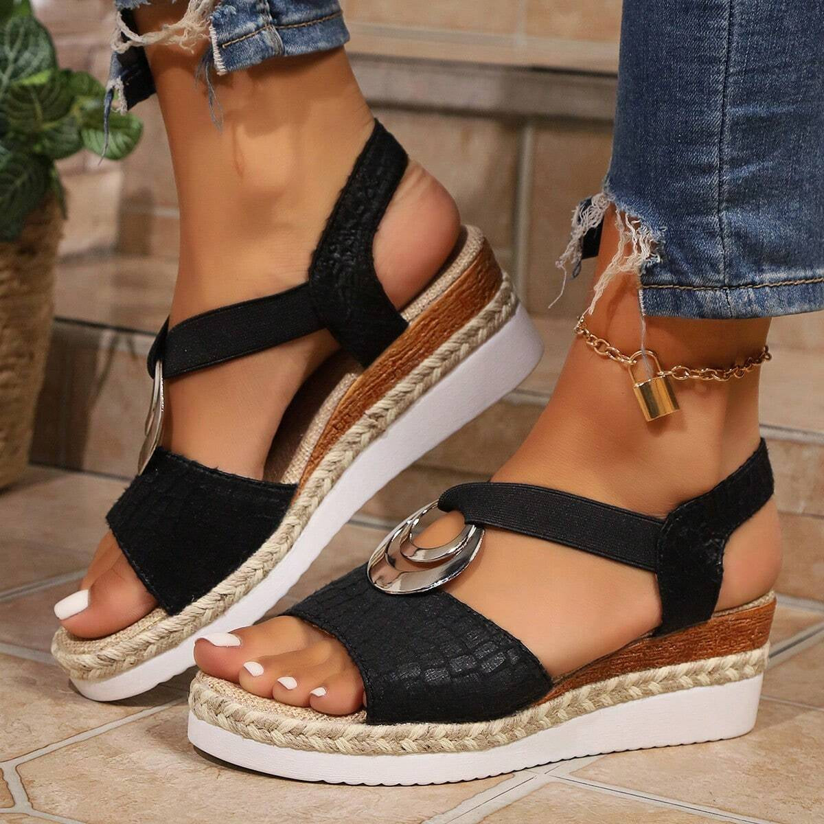 Women's Orthopedic Arch Support Wedge Sandals
