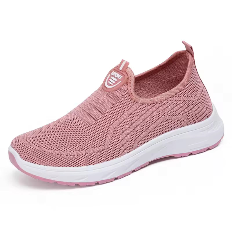 Alice Breathable Orthopaedic Slip-On Knit Trainers