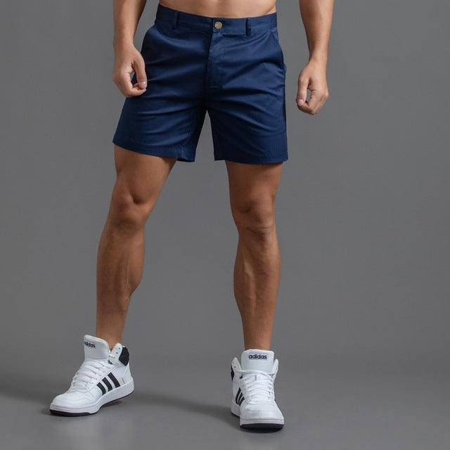 Classic Cotton Chino Shorts for Men