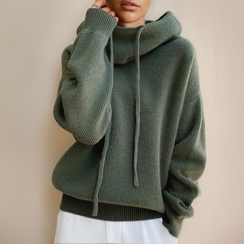 Paige Relaxed Fit Cowl Neck Hoodie