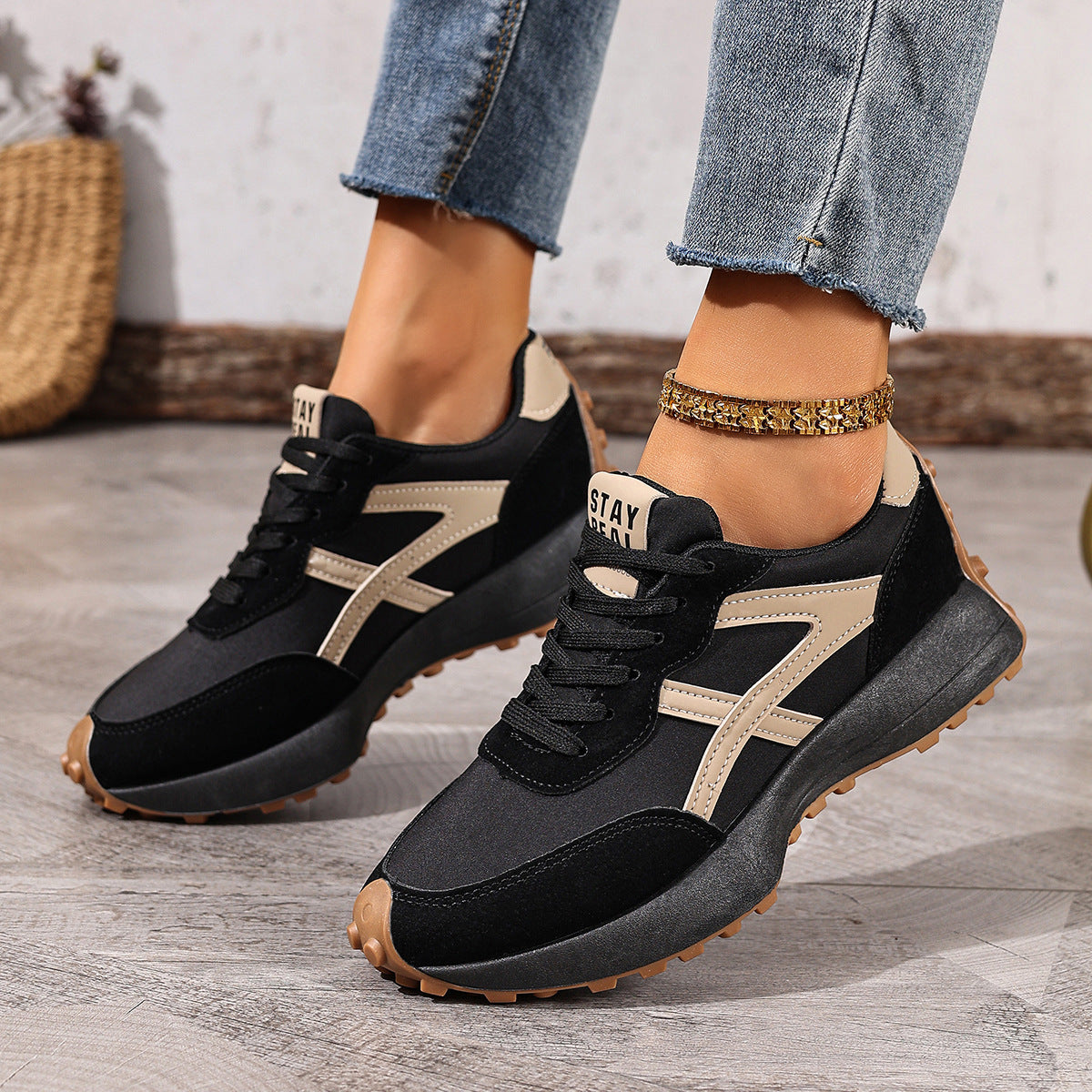 Women's Lightweight Orthopaedic Trainers with Comfort Fit