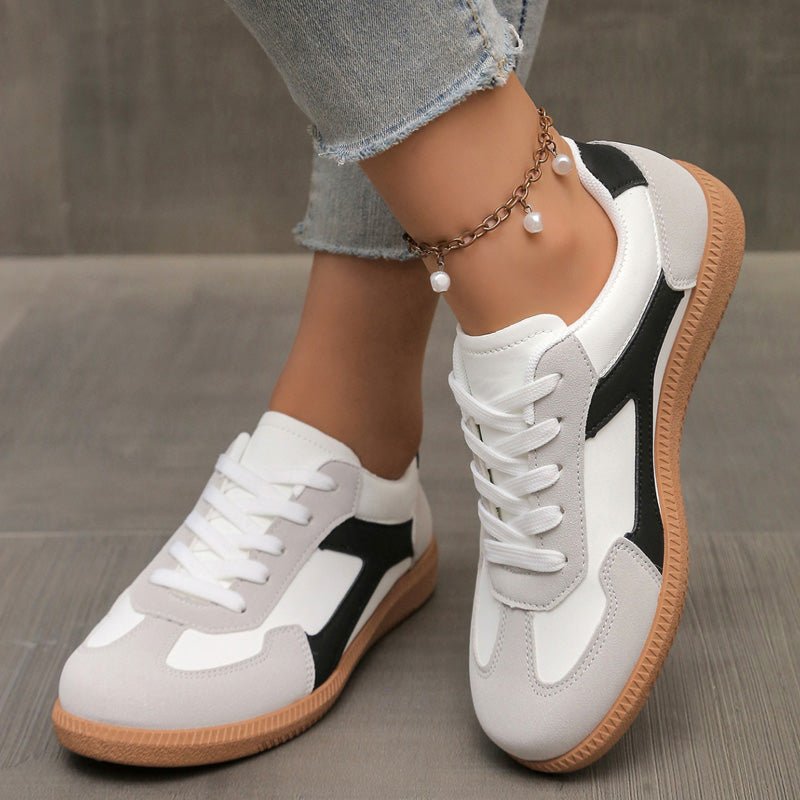 Retro Suede Trainers with Everyday Support