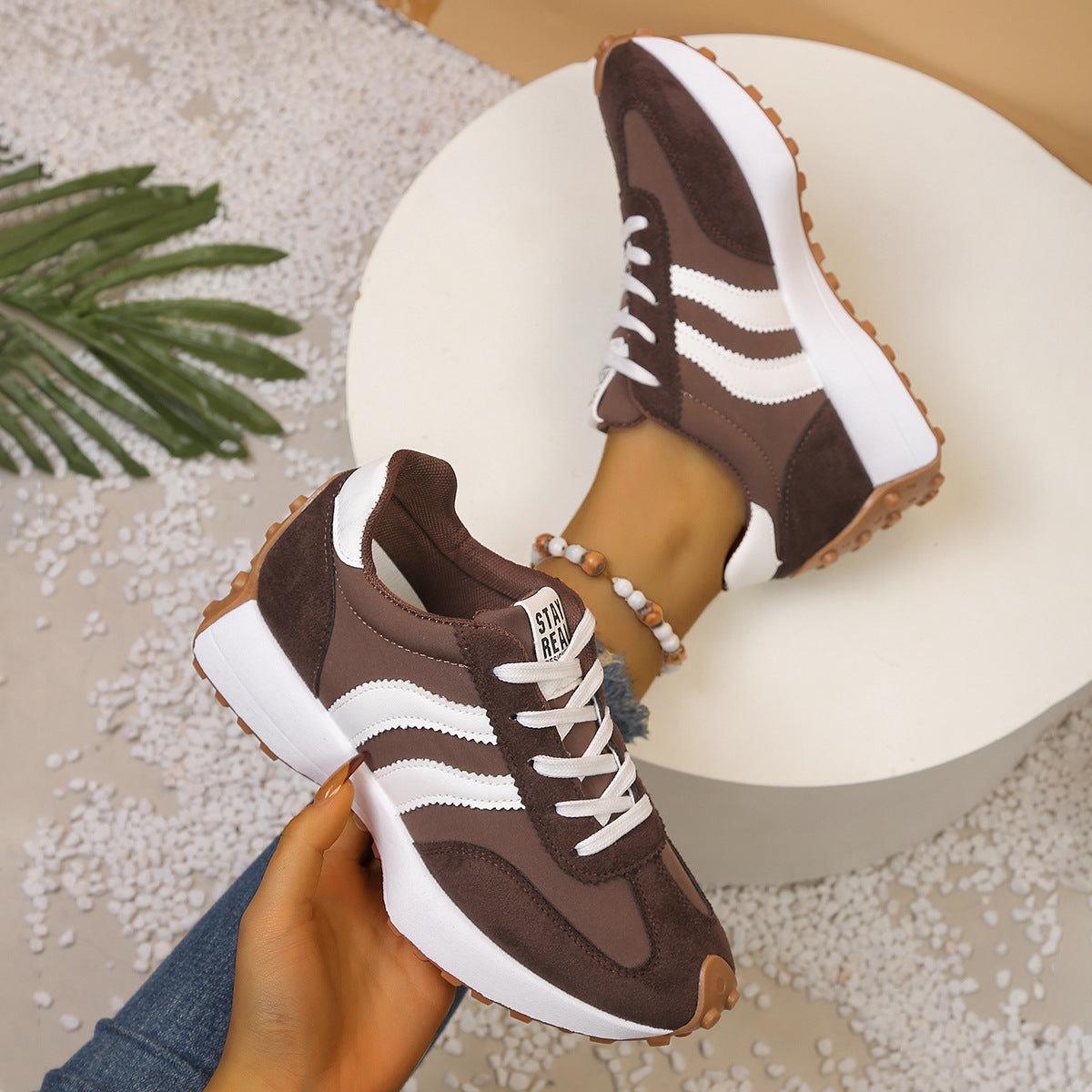 Women's Lightweight Orthopaedic Trainers with Comfort Fit
