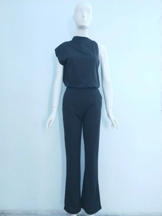 Sleeveless Wide-Leg Jumpsuit for Women