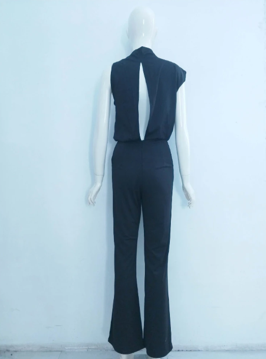 Sleeveless Wide-Leg Jumpsuit for Women