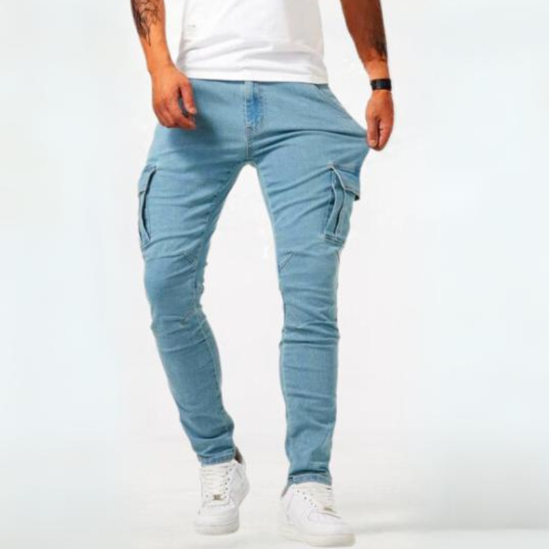 Men's Slim-Fit Ultra-Stretch Casual Jeans
