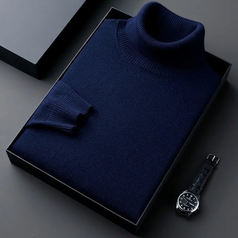 Classic Fit Roll Neck Sweater