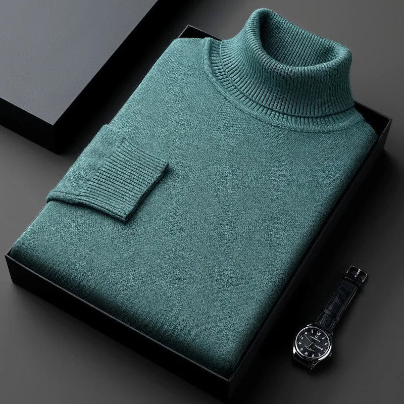 Classic Fit Roll Neck Sweater