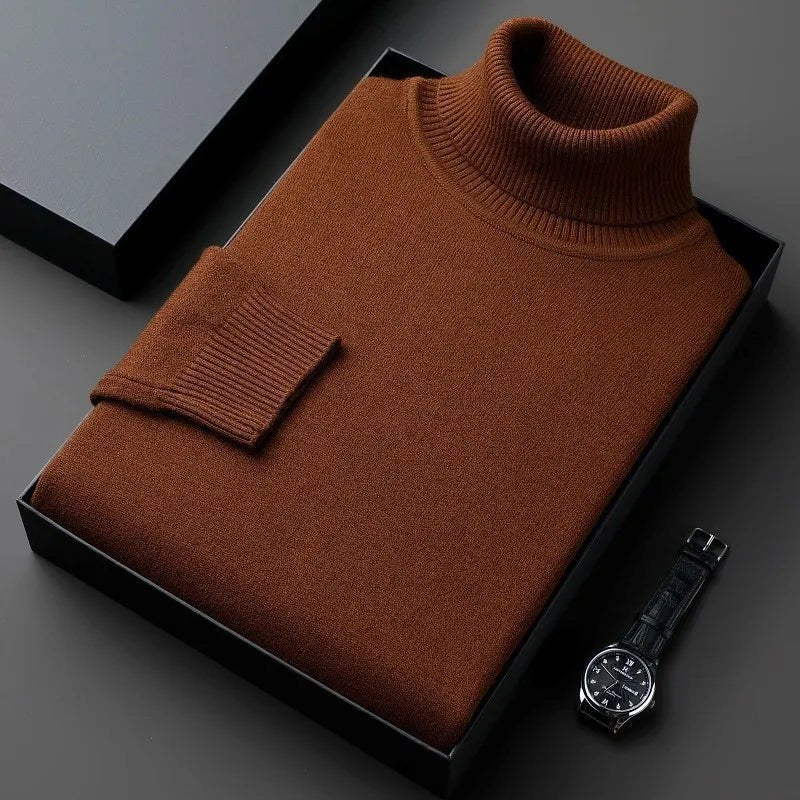 Classic Fit Roll Neck Sweater