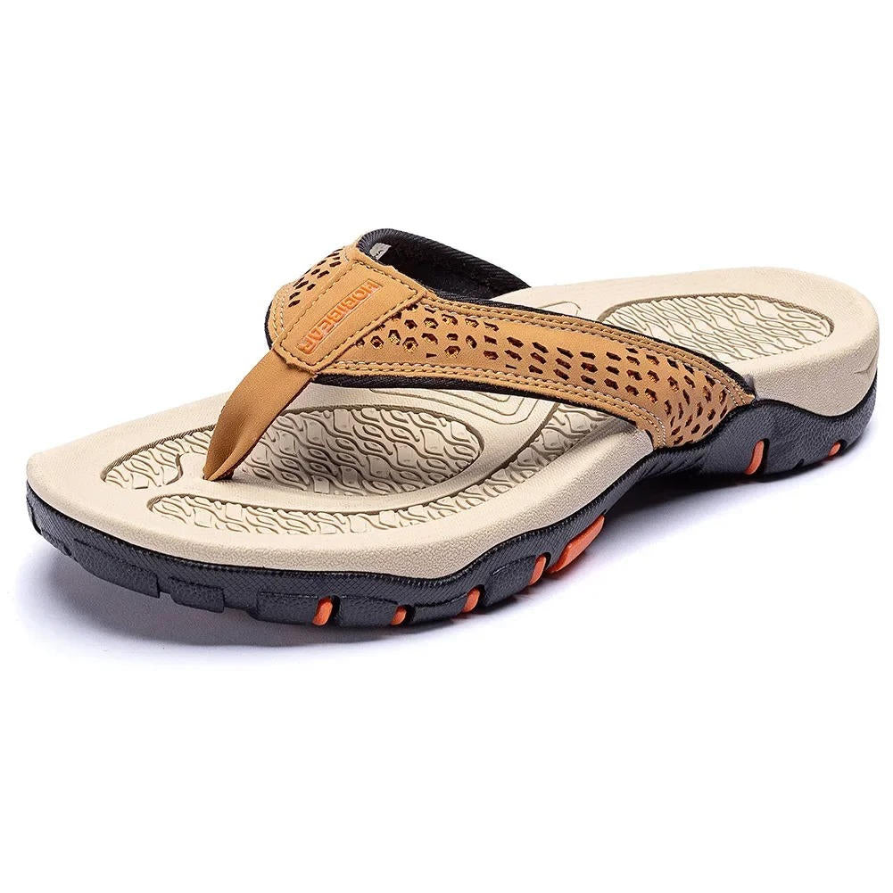 Men's Arch Support Athletic Flip Flop Sandal