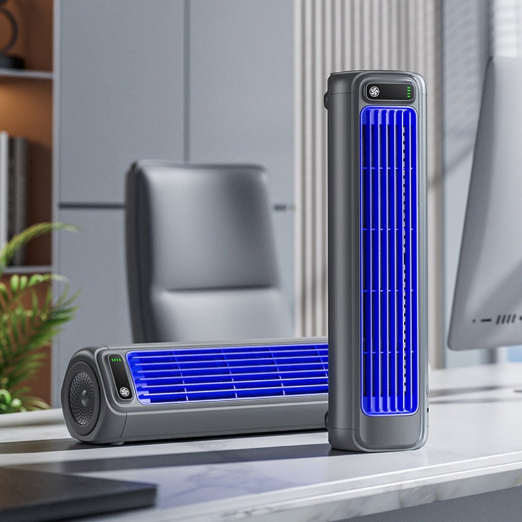 Cordless Portable Air Conditioner with Rotating Airflow