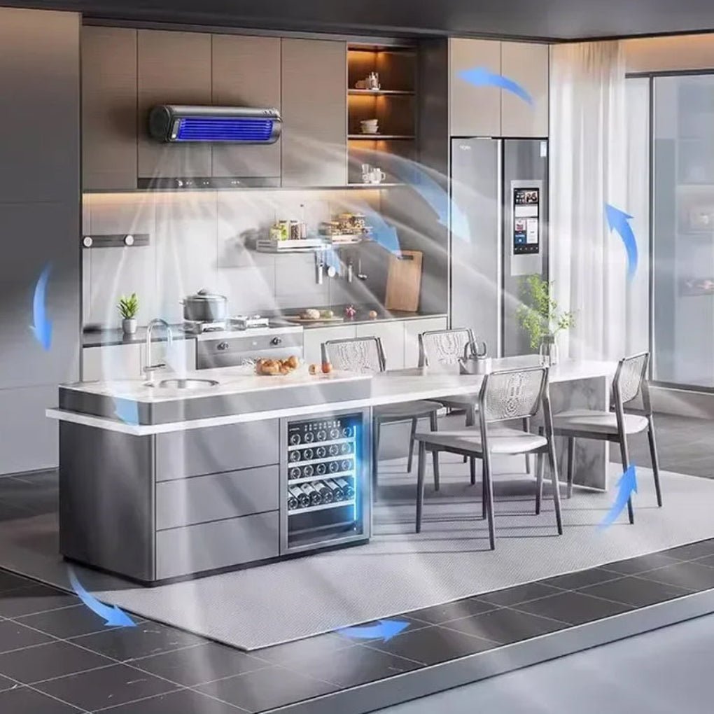 Cordless Portable Air Conditioner with Rotating Airflow