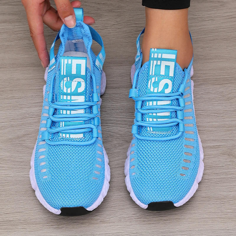 Women's Lightweight Breathable Sneakers for Sport and Casual Wear