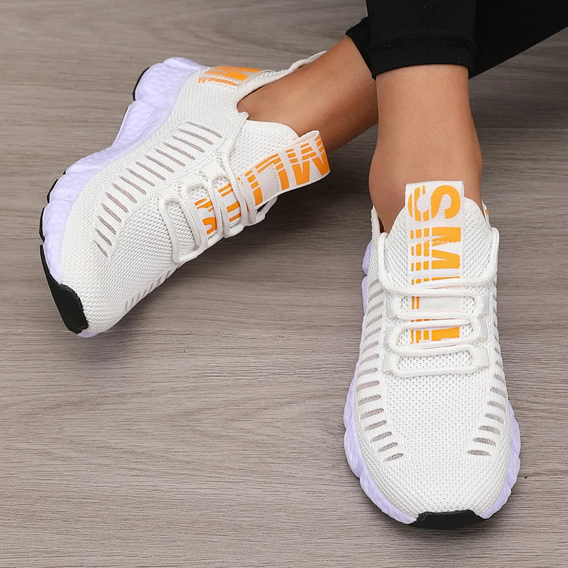 Women's Lightweight Breathable Sneakers for Sport and Casual Wear