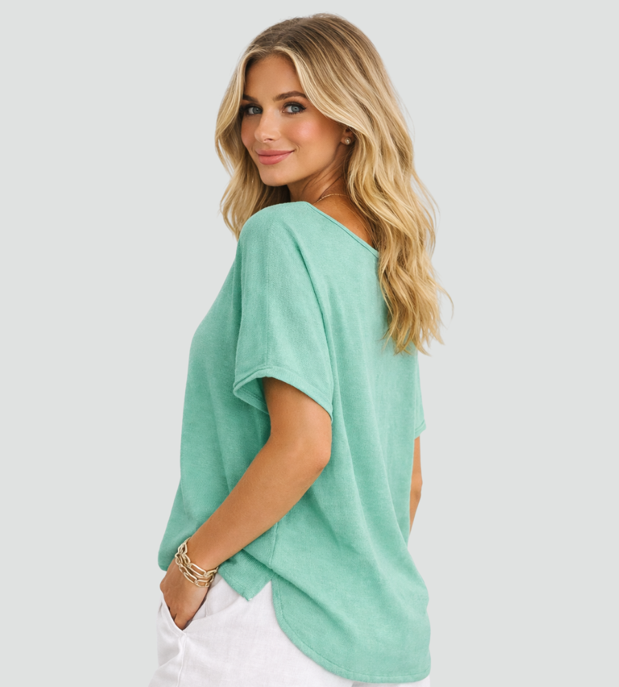 Relaxed Fit Casual Short Sleeve Shirt