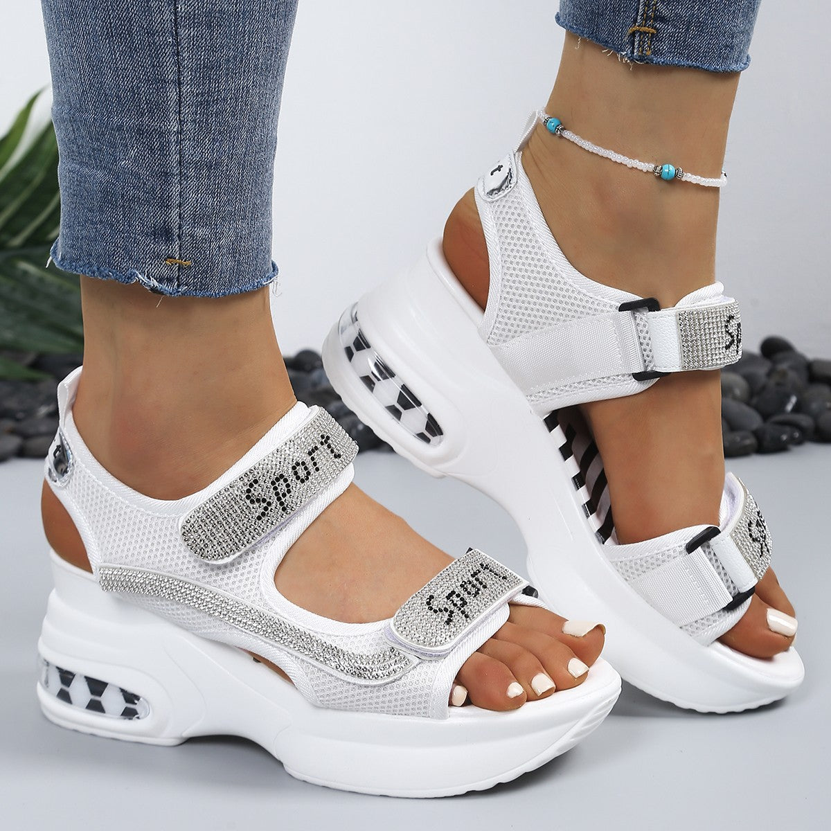 Lina Orthopedic Wedge Sandals