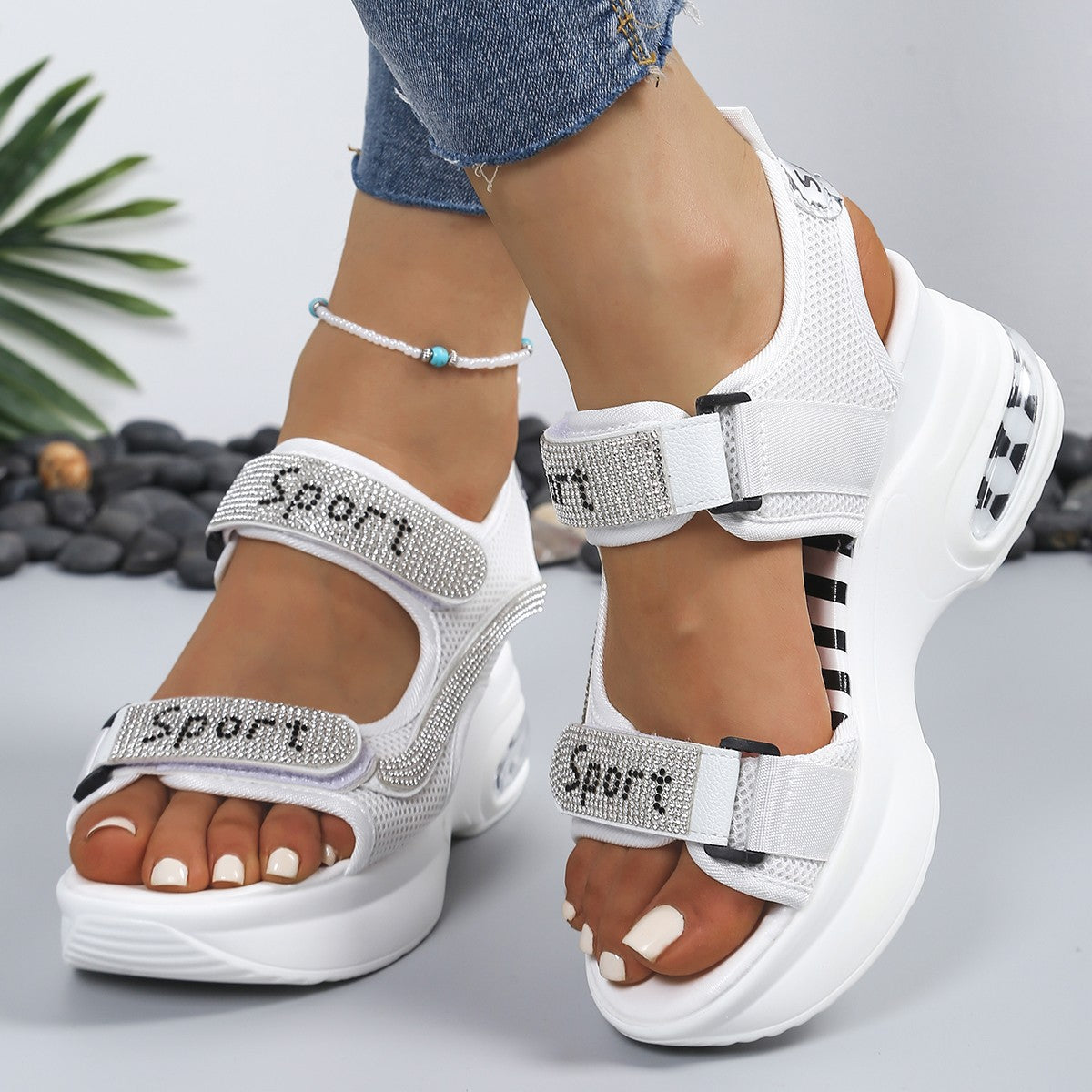 Lina Orthopedic Wedge Sandals