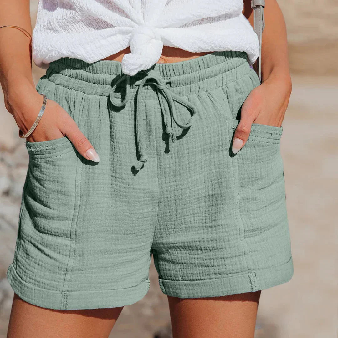 Women's Casual Summer Shorts with Elastic Waist